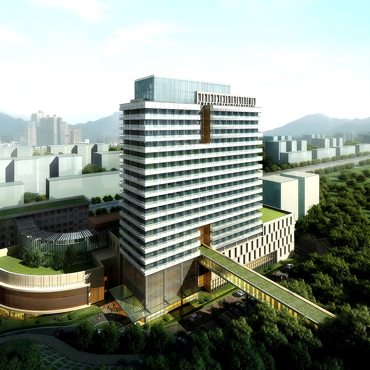 深圳市某醫(yī)院新住院大樓 深圳市某醫(yī)院新住院大樓